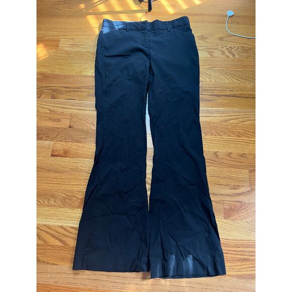 Express Editor black bootcut pants size‎ 4R Preppy vintage flat front washable - Picture 1 of 4